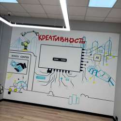 Художественная роспись стен в Владивостоке фото 5
