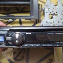 Магнитола Alpine CDE-133BT Bluetooth usb aux в Москве фото 6