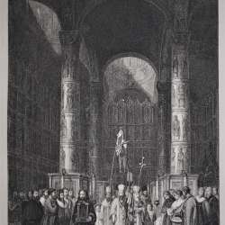 «Интерьер кафедрального Успенского Собора в Москве». 1830-е в Санкт-Петербурге фото 9