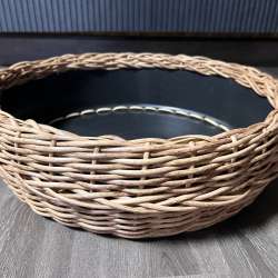 Кашпо из ротанга