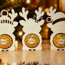 3D олени для FERRERO ROCHER
