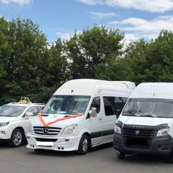 Аренда авто на свадьбу. Лексус. Микроавтобус. Украшения в Воронеже фото 4