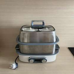 Пароварка электрическая Morphy Richards, белая
