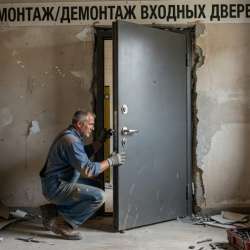 Монтаж входных дверей в Владивостоке