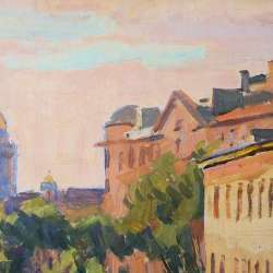 Шмидт Александр. «Большая Подьяческая улица в 1960-е гг.» в Санкт-Петербурге фото 14