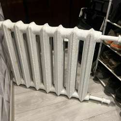 Чугунная батарея, 7 секций б/у