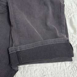 Джинсы DENIM, серые, широкие фото 4