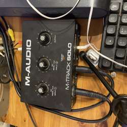 Аудио карта m-audio m-track solo