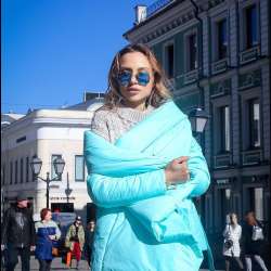 Весенняя коллекция дизайнерских пуховиков