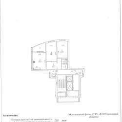 2-хкомнатная квартира 68,4 кв.м