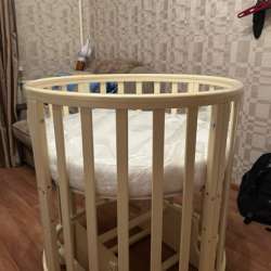Кроватка качалка детская в Нижнекамске