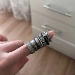 Кольца серебро
