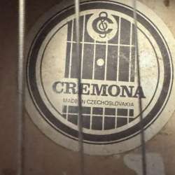 Классическая гитара Cremona( Чехословакия) 1988год, в Москве фото 34