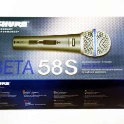 Микрофон shure beta 58s проводной фото 5