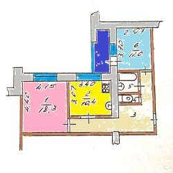 2-к квартира, 58 м², 8/12 эт в Омске фото 4