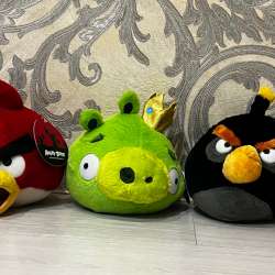 Мягкие игрушки Angry Birds