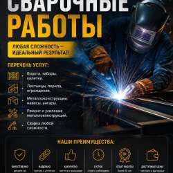 Сварочные работы