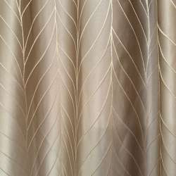 Шторы бежевые в Тюмени фото 3