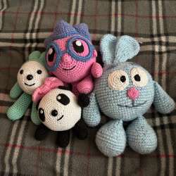 вязаные игрушки