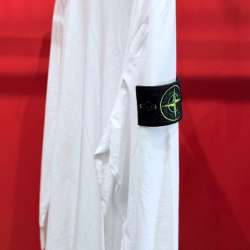 Белый Лонг Stone Island в Москве фото 4