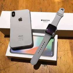 Apple IPhone X 256GB + Apple Watch