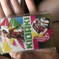 Карточки футбольные 10штук с подписями в Ессентуках