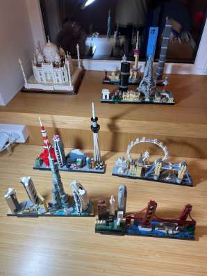 Оригинальная LEGO Architecture — коллекция из 7 моделей в Ростове-на-Дону