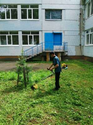 Покос травы, стрижка газонов в Кемерове фото 5