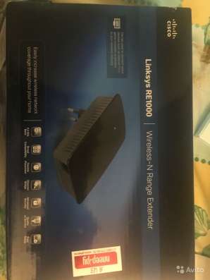 Wi-Fi усилитель сигнала Linksys (Cisco) RE1000 в Москве фото 3