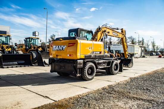 Экскаватор колесный SANY SY165W / 2025 в Санкт-Петербурге фото 4