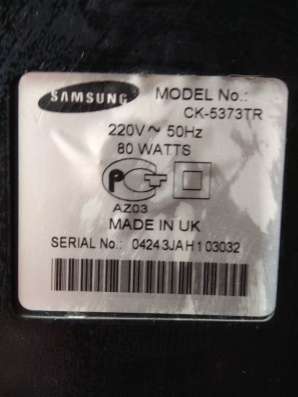 Рабочий Телевизор Samsung CK-5373 TR в Смоленске фото 3
