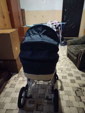 Продам коляску тьомно синия срочно фото 7