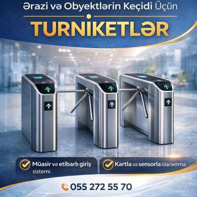 Tripod (Üçqollu) Turniketlər