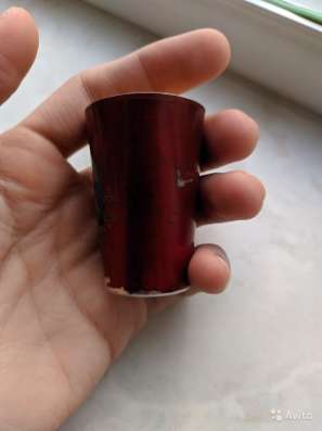 Стопка с позолотой, эмаль, серебро, 875 СССР в Москве фото 4