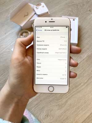 IPhone 6S Gold 32 Gb. На гарантии в Москве фото 3