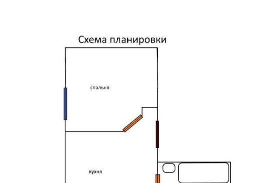 Продам однокомнатную квартиру в Краснодар.Жилая площадь 28  кв.м.Этаж 3.Дом кирпичный. в Краснодаре