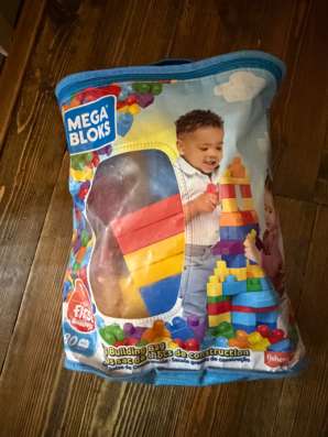 Mega Bloks First Builders — 80 блоков + сумка в Одинцово