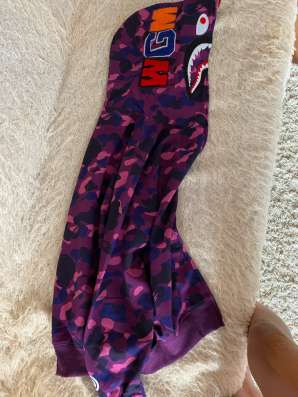 Зип худи bape shark в Ижевске фото 4