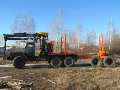Лесовоз УРАЛ 55571-1151-70М в Иркутске