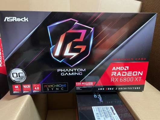 НОВЫЕ ASROCK RX6800XT Phantom Gameing OS
