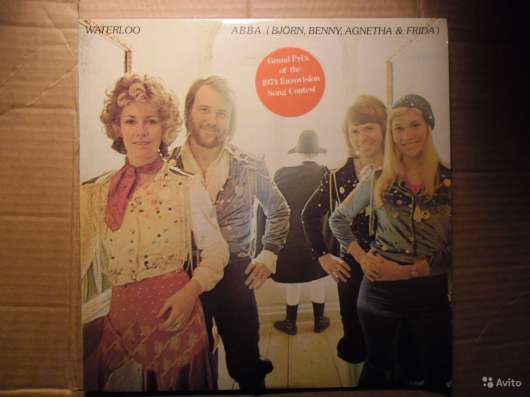 ABBA, Björn, Benny, Agnetha & Frida ‎– Waterloo(SW)