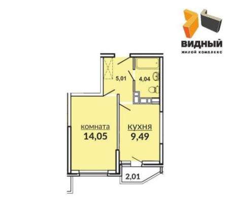 Продам однокомнатную квартиру в Краснодар.Жилая площадь 35  кв.м.Этаж 15.Дом монолитный.