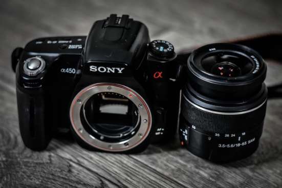 Зеркальный фотоаппарат Sony a450 в Воронеже
