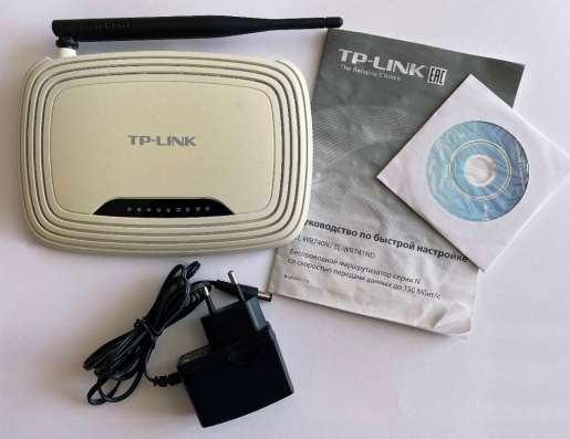 Вай фай роутер. Wi-Fi роутер TP-link TL-WR740N