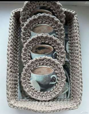 Интерьерный вязаный набор