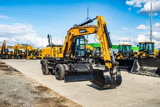 Экскаватор колесный SANY SY165W / 2025 в Санкт-Петербурге фото 3
