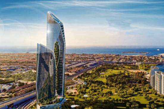 АПАРТАМЕНТЫ - СТУДИЯ В УНИКАЛЬНОМ SAFA TWO В ДУБАЕ фото 19