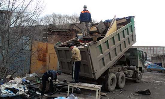 Вывоз строительного, бытового мусора
