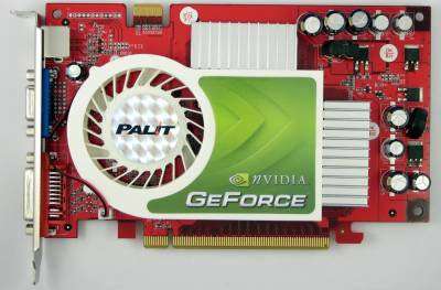 видеокарту  Palit 7600gt