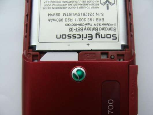 Новый Sony Ericsson T700i (оригинал, комплект) в Москве фото 5